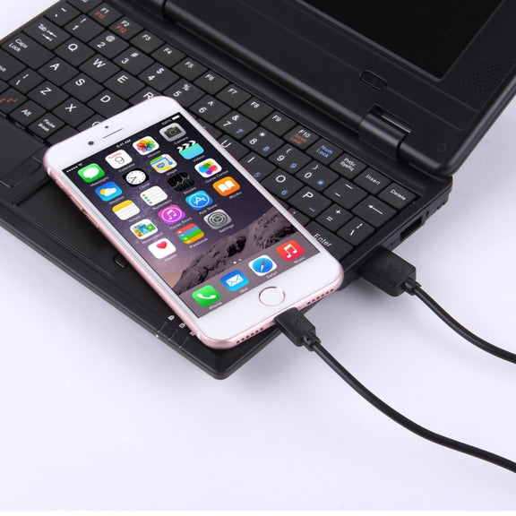 4 PCS HAWEEL 1m High Speed 8 pin to USB Sync and Charging Cable Kit for iPhone, iPad(Black)