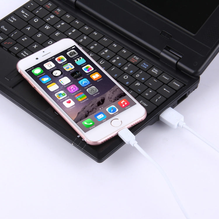 2 PCS HAWEEL 1m High Speed 8 pin to USB Sync and Charging Cable Kit for iPhone, iPad(White)
