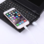 2 PCS HAWEEL 1m High Speed 8 pin to USB Sync and Charging Cable Kit for iPhone, iPad(White)