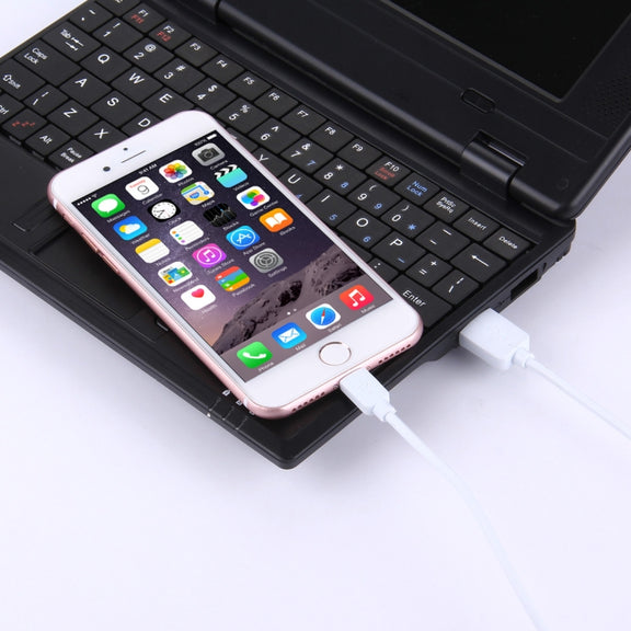 2 PCS HAWEEL 1m High Speed 8 pin to USB Sync and Charging Cable Kit for iPhone, iPad(White)