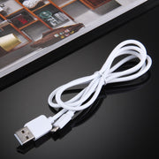 4 PCS HAWEEL 1m High Speed 8 pin to USB Sync and Charging Cable Kit for iPhone, iPad(White)