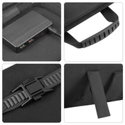 HAWEEL 50W Foldable Solar Panel Charger Travel Folding Bag(Black)