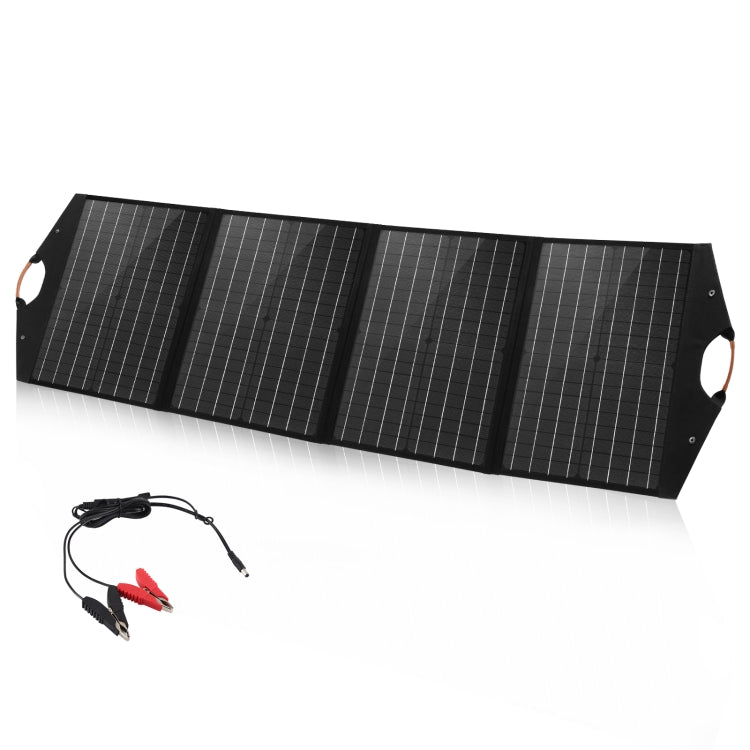 HAWEEL 100W Foldable Solar Panel Charger Travel Folding Bag (Black)