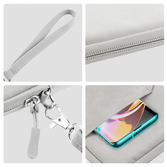 HAWEEL Splash-proof Pouch Sleeve Tablet Bag for iPad mini, 7.9-8.4 inch Tablets(Light Grey)