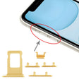 SIM Card Tray + Side Key for iPhone 11(Yellow) - free shipping - PMc TechLife - Order now!