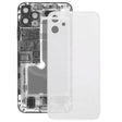 Transparent Frosted Glass Battery Back Cover for iPhone 11(Transparent) - Back Cover by PMc TechLife | Online Shopping South Africa | PMc TechLife | Buy Now Pay Later Mobicred