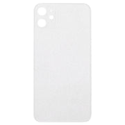 Transparent Frosted Glass Battery Back Cover for iPhone 11(Transparent)