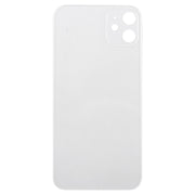 Transparent Frosted Glass Battery Back Cover for iPhone 11(Transparent)