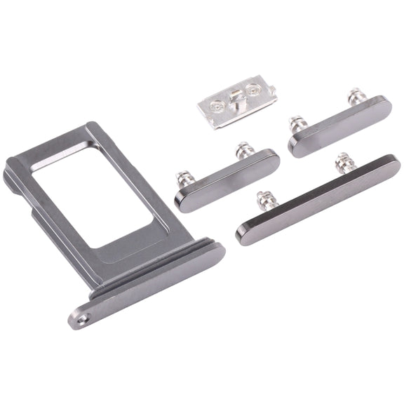 SIM Card Tray + Side Keys for iPhone 12 Pro(Graphite)