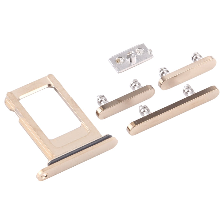 SIM Card Tray + Side Keys for iPhone 12 Pro(Gold)