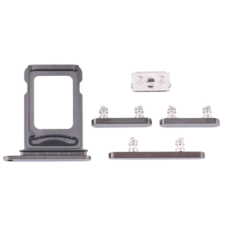 SIM Card Tray + SIM Card Tray + Side Keys for iPhone 12 Pro(Graphite)