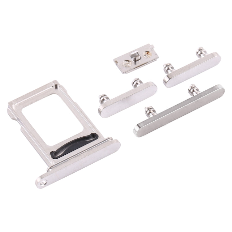 SIM Card Tray + SIM Card Tray + Side Keys for iPhone 12 Pro(White)