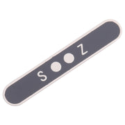 For iPhone 12 / 12 mini US Edition 5G Signal Antenna Glass Plate (White)