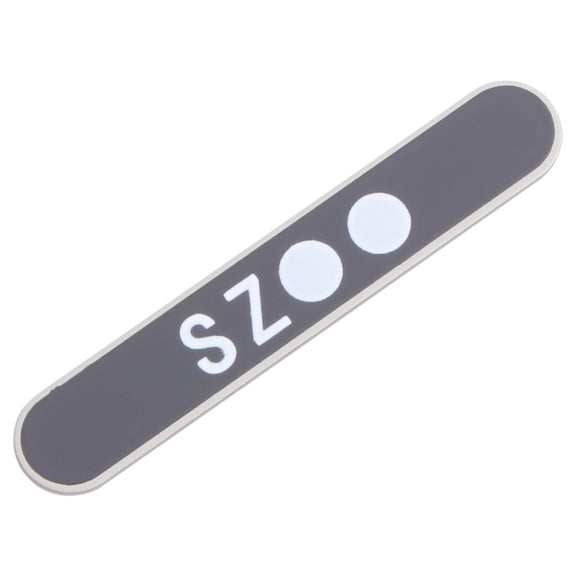 For iPhone 12 Pro / 12 Pro Max US Edition 5G Signal Antenna Glass Plate (Silver)