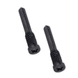 100 PCS Charging Port Screws for iPhone 12 Pro(Black) - Metal Parts by PMc TechLife | Online Shopping South Africa | PMc TechLife | Buy Now Pay Later Mobicred