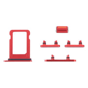 SIM Card Tray + Side Keys for iPhone 13 Mini(Red)