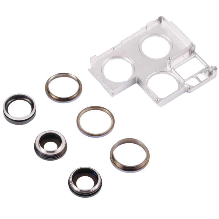 Camera Lens Cover With Retaining Bracket for iPhone 13 Pro(Sierra Blue)