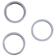 3 PCS Rear Camera Glass Lens Metal Outside Protector Hoop Ring for iPhone 13 Pro Max(Blue) - Camera Series by PMc TechLife | Online Shopping South Africa | PMc TechLife | Buy Now Pay Later Mobicred