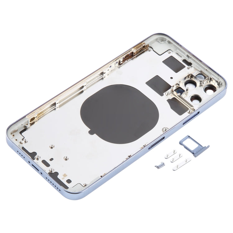 Back Cover with Appearance Imitation of iP13 Pro Max for iPhone 11 Pro Max(Blue)