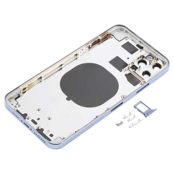 Back Cover with Appearance Imitation of iP13 Pro Max for iPhone 11 Pro Max(Blue)