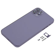 Back Cover with Appearance Imitation of iP13 Pro Max for iPhone 11 Pro Max(Purple)