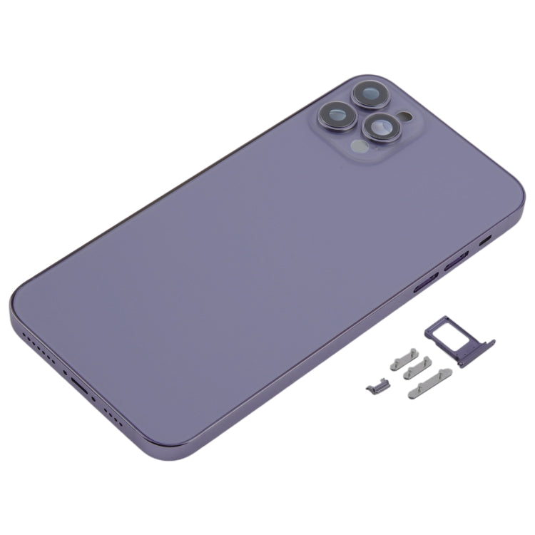 Back Cover with Appearance Imitation of iP13 Pro Max for iPhone 11 Pro Max(Purple)