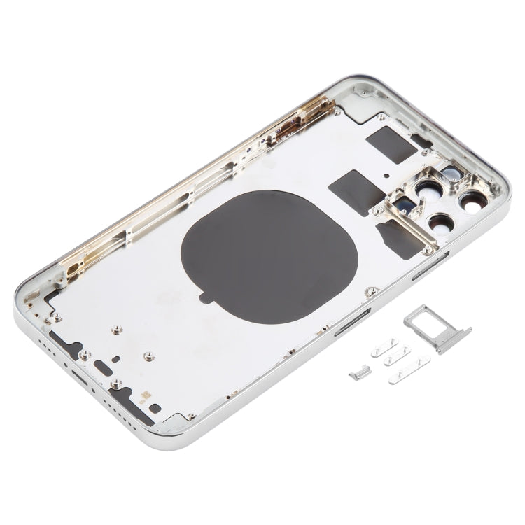 Back Cover with Appearance Imitation of iP13 Pro Max for iPhone 11 Pro Max(White)
