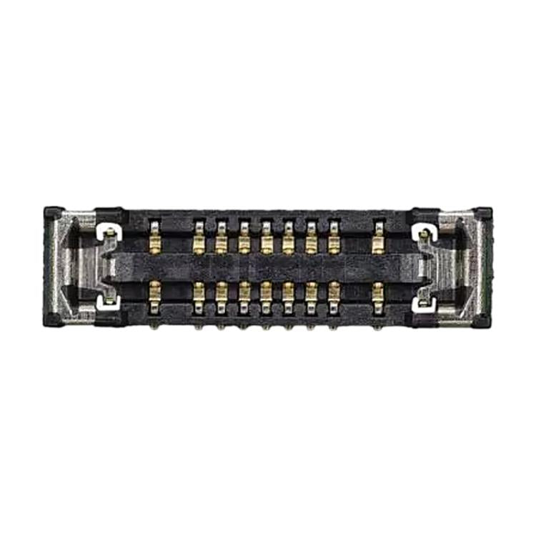 For iPhone 12 / 13 Pro / 13 Pro Max / 13 mini / 14 / 14 Plus / 14 Pro Max 14 Pin Laser Radar Scanner FPC Connector On Motherboard