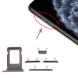 SIM Card Tray + Side Key for iPhone 11 Pro / 11 Pro Max(Green) - Others by PMc TechLife | Online Shopping South Africa | PMc TechLife | Buy Now Pay Later Mobicred