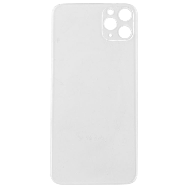 Transparent Frosted Glass Battery Back Cover for iPhone 11 Pro Max(Transparent)