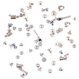 Complete Set Screws and Bolts for iPhone 11 Pro Max(White) - Metal Parts by PMc TechLife | Online Shopping South Africa | PMc TechLife | Buy Now Pay Later Mobicred