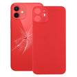 Easy Replacement Big Camera Hole Back Battery Cover for iPhone 12 Mini(Red) - Back Cover by PMc TechLife | Online Shopping South Africa | PMc TechLife | Buy Now Pay Later Mobicred