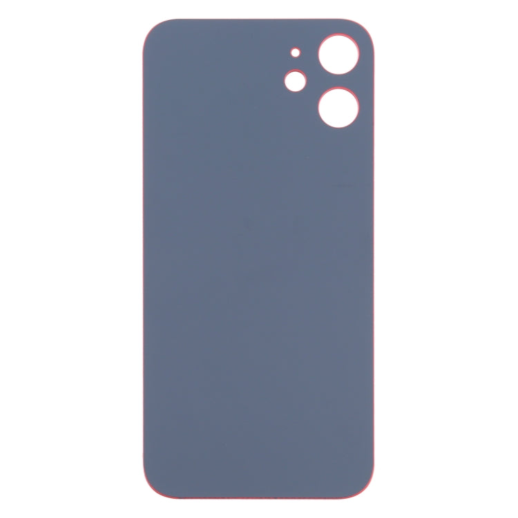 Easy Replacement Big Camera Hole Back Battery Cover for iPhone 12 Mini(Red)