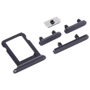 SIM Card Tray + Side Keys for iPhone 12 Mini(Black)