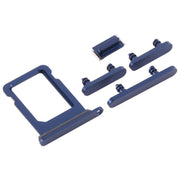 SIM Card Tray + Side Keys for iPhone 12 Mini(Blue)