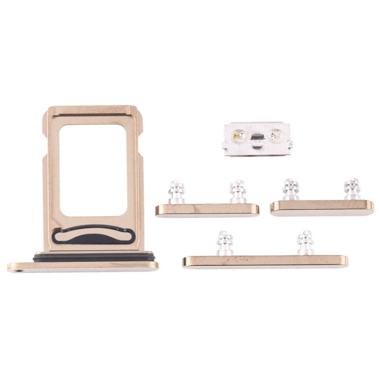 SIM Card Tray + SIM Card Tray + Side Keys for iPhone 12 Pro Max(Gold)