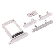 SIM Card Tray + SIM Card Tray + Side Keys for iPhone 12 Pro Max(White)