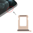 SIM Card Tray + SIM Card Tray for iPhone 12 Pro Max(Gold) - Side Key & Card Tray by PMc TechLife | Online Shopping South Africa | PMc TechLife | Buy Now Pay Later Mobicred