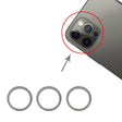 3 PCS Rear Camera Glass Lens Metal Protector Hoop Ring for iPhone 12 Pro Max(Aqua Blue) - free shipping - PMc TechLife - Order now!
