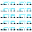 10 PCS Speaker Dustproof Mesh for iPhone 12 Pro Max (White) - LCD Related Parts by PMc TechLife | Online Shopping South Africa | PMc TechLife | Buy Now Pay Later Mobicred
