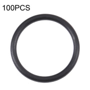 100 PCS Rear Camera Water-resistant Rings for iPhone X-12 Pro Max (Black)