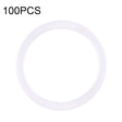100 PCS Rear Camera Waterproof Rings for iPhone X-12 Pro Max (White) - Others by PMc TechLife | Online Shopping South Africa | PMc TechLife | Buy Now Pay Later Mobicred