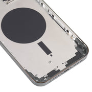 Back Housing Cover with SIM Card Tray & Side  Keys & Camera Lens for iPhone 13 Pro Max(Black)