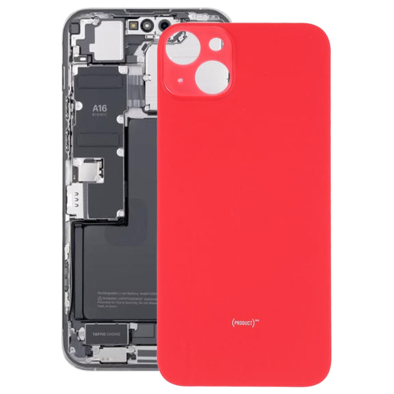 For iPhone 14 Plus Battery Back Cover(Red)