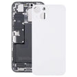 For iPhone 14 Plus Battery Back Cover(Silver) - Back Cover by PMc TechLife | Online Shopping South Africa | PMc TechLife | Buy Now Pay Later Mobicred