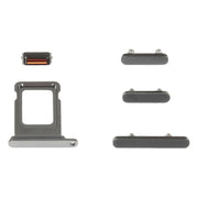 SIM Card Tray + Side Keys for iPhone 14 Pro(Black)