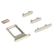 SIM Card Tray + Side Keys for iPhone 14 Pro(Gold)