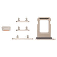 SIM Card Tray + SIM Card Tray + Side Keys for iPhone 14 Pro (Gold) - Others by PMC TechLife | Online Shopping South Africa | PMC TechLife | Buy Now Pay Later Mobicred