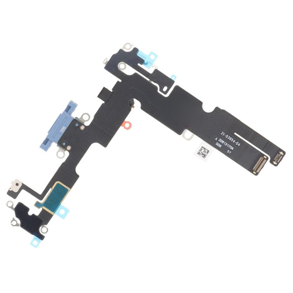 For iPhone 14 Plus Original Charging Port Flex Cable (Blue)