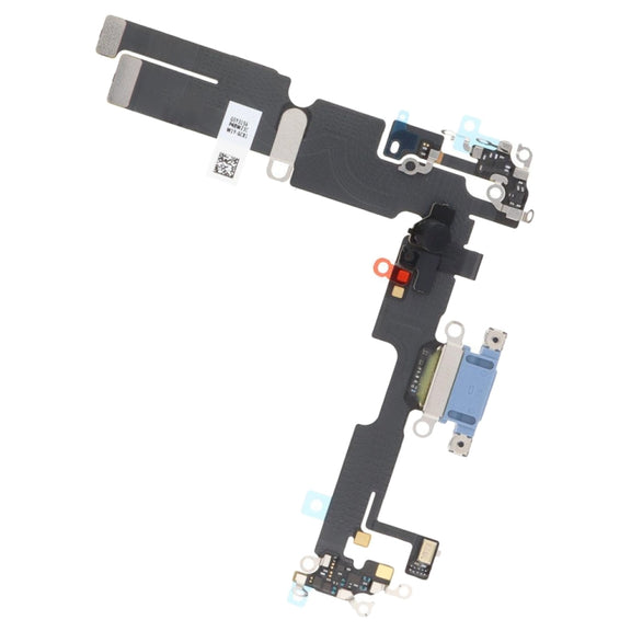 For iPhone 14 Plus Original Charging Port Flex Cable (Blue)